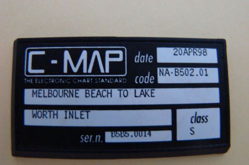 C-map chart card for  melbourne beach to lake worth inlet