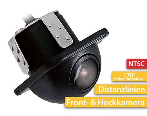 Ntsc mini front rear view camera 170 ° 420tv lines ip67 reflection distance line