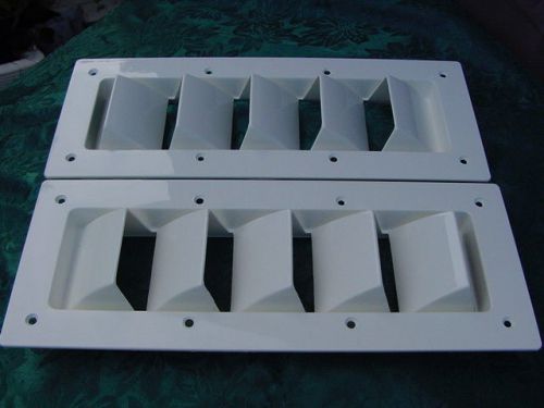 Boat vent louver 14&#034; bilge exhaust sea ray silverton ! 14-1/8 x 5-5/8&#034; new !!!