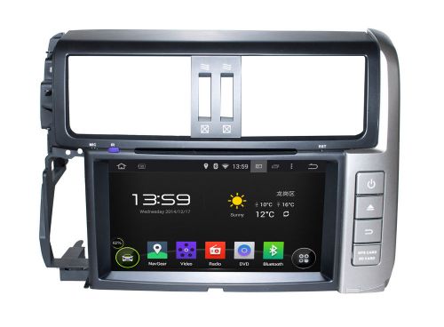 8&#034; pure android 4.4 car dvd player gps/head unit radio wififor 2010 toyota prado