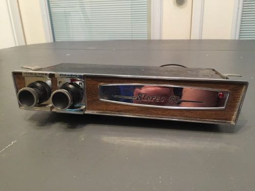 Vtg verb-a-tone stereo 68 fader reverb 60s car radio ford gm mopar? reverberator