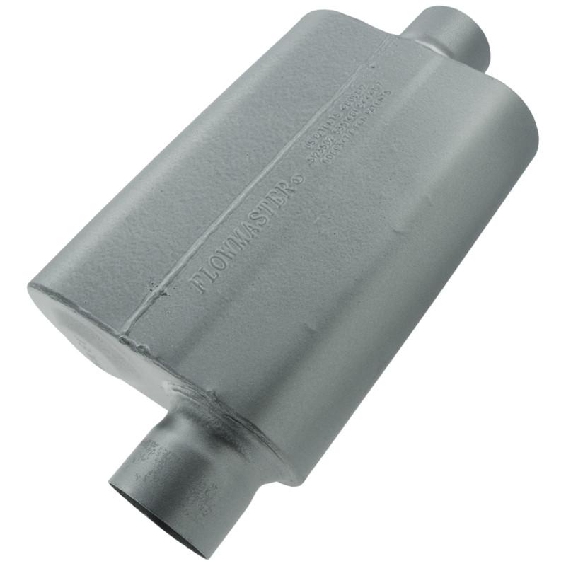 Flowmaster 40 delta muffler 409s - 3.00 offset in / 3.00 center out - aggressive