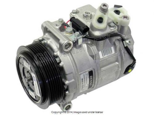 Mercedes w211 w219 a/c compressor &amp; clutch oem new + 1 year warranty