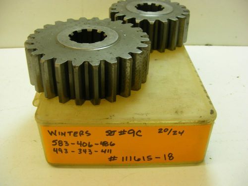 583 / 493 quick change gear set 9c chester race winters k&amp;n tiger imca 111615-18