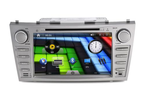 8&#034;inch toyota camry double din car stereo cd dvd player radio gps navi bluetooth