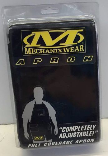 Mechanix wear mg-05-600 shop apron - black -new in pack