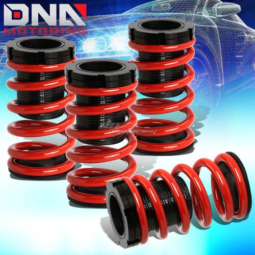 For 01-05 civic em2 es 1-3&#034;scaled suspension lowering coilover red coil springs