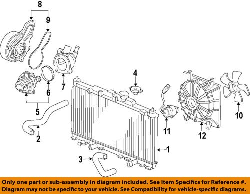 Honda oem-engine coolant thermostat housing 19320raaa02