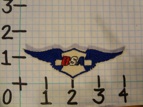 Vintage nos bsa motorcycle patch from the 70&#039;s 006