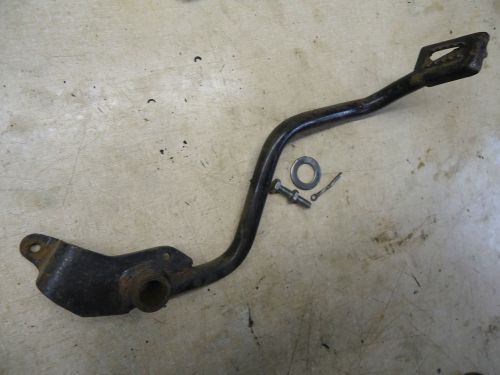 73-77 suzuki ts tc 100 ts100 tc100 rear brake pedal foot lever stop 73 74 75 oem