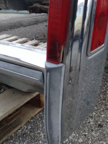 Rear bumper. 1975 cadillac fleetwood eldorado