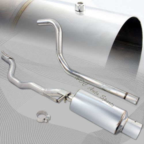 For 1995-2003 chevy cavalier 2.2l 4&#034; tip stainless steel catback exhaust muffler