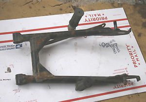 1967-68 kawasaki c2ss 120 oem swing arm w/buddy pegs