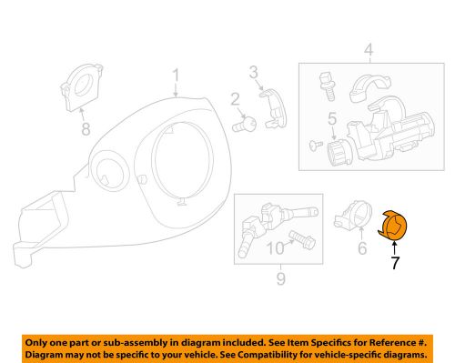 Nissan oem 12-14 juke steering column-antenna 285901fe0a