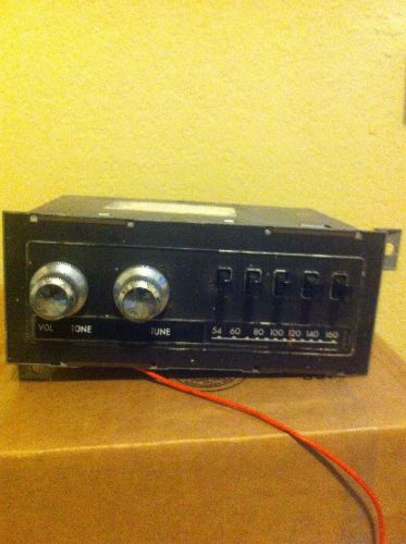 Vintage 1960s-&#039;70s chrysler dodge mopar mark 2 car radio 893927 07902 untested