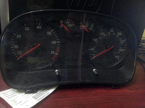 Volkswagen jetta speedometer cluster; (cluster), vin m (8th digit), 2.0l, mph,