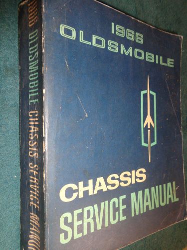 1966 oldsmobile shop manual / cutlass toronado f85 88 98+ service book original