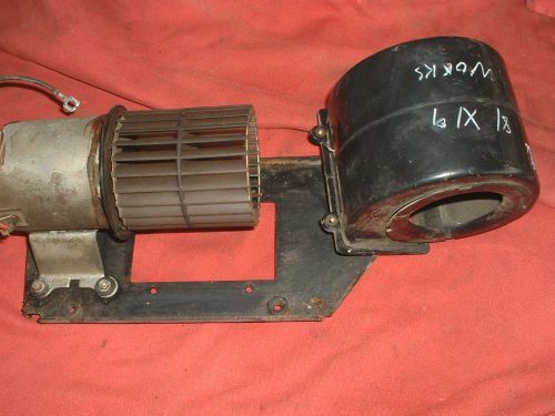 Fiat x 1/9 carburetor cooling fan, 1979-1980