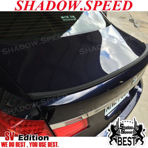 Unpainted sv trunk lip spoiler for mercedes benz cls-class w218 sedan 2011+ ✪