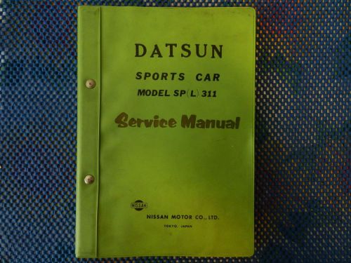 Datsun sports car sp (l) 311 service manual