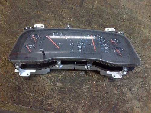 01-03 dodge durango instrument cluster speedometer tach odometer p56045646ad