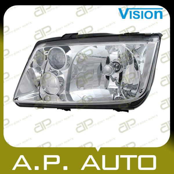 Head light lamp assembly 99-02 volkswagen jetta left l/h gl gls glx tdi w/o fog