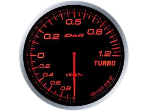 Defi df10002 advance bf gauge amber illumination 60mm turbo boost (open box)