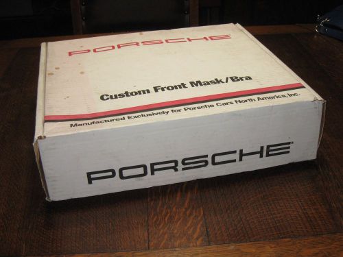 503.986.12 genuine oem porsche boxster s custom front mask / bra carbon fiber