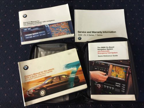 2000 bmw 740 owners manual