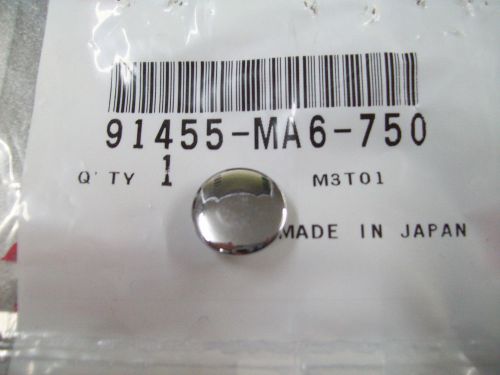 Genuine honda socket bolt cap (8mm) vtx1800 vt600 &amp; more 91455-ma6-750 new nos