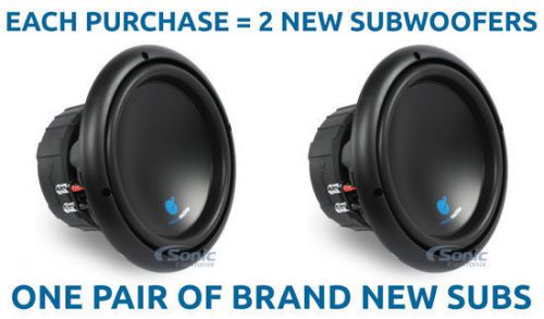 2) planet audio bb104d 900w rms 10&#034; dual 4 ohm car subwoofers car audio subs