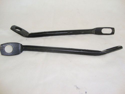 1968-1973 corvette rear bumper brach rod - pair