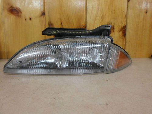 1998 chevrolet cavalier driver side headlight w/marker light