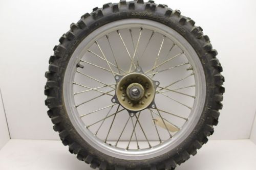 00 01 honda cr125r cr125 rear wheel rim hub