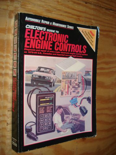 Chiltons auto electronic engine controls service manual shop book chevy ford