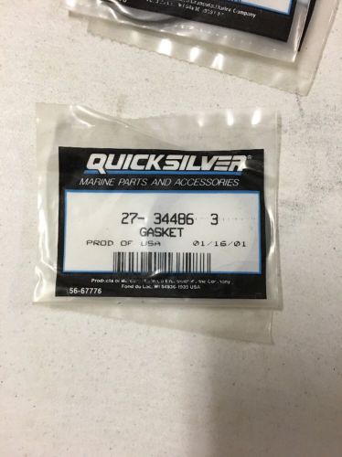 3 packs-mercury marine/mercruiser  new oem gasket 27-344863; 27-34486 3