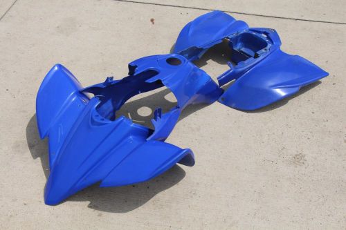 Yamaha yfz450 fenders plastics body front rear yfz 450 2004-2008 blue maier z-26