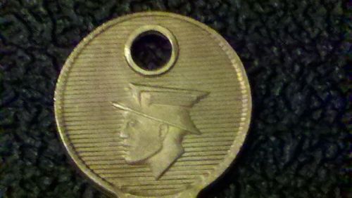 Vintage nos lincoln mercury  key blank 1952 - 1958