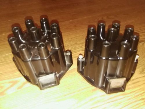 Nos 1963-65 corvette fuel injection delco remy embossed r distributor caps