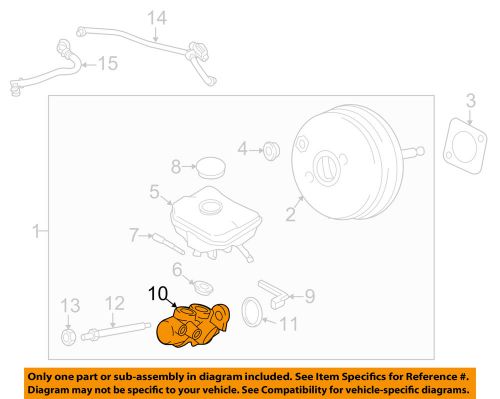 Porsche oem 2015 macan-master cylinder 4m0611021d