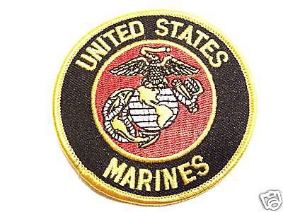 #0519 motorcycle vest patch united states marines