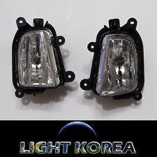 Fog light lamp, glossy black cover, wire for kia forte koup 2010 2011 2012+