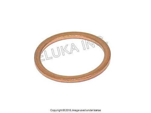 Bmw genuine copper washer - 18 x 22 x 1.5 mm - oil pan drain plug 114 e12 e24 e2