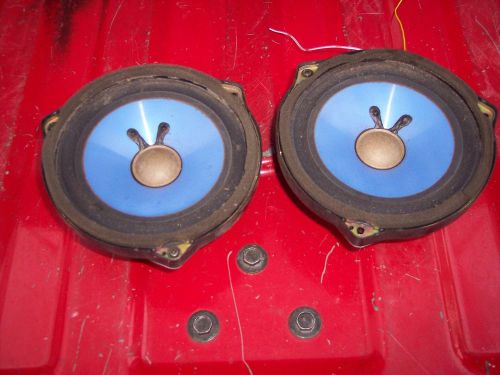 02-03-04-05 kia sedona factory front door speakers pair oem