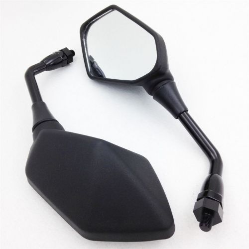 For kawasaki z1000 z750 er6 er6b er-6n versys kle black rear mirror