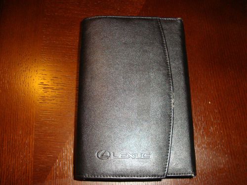 2010 lexus is 350 / is 250 / f owners manual set with case