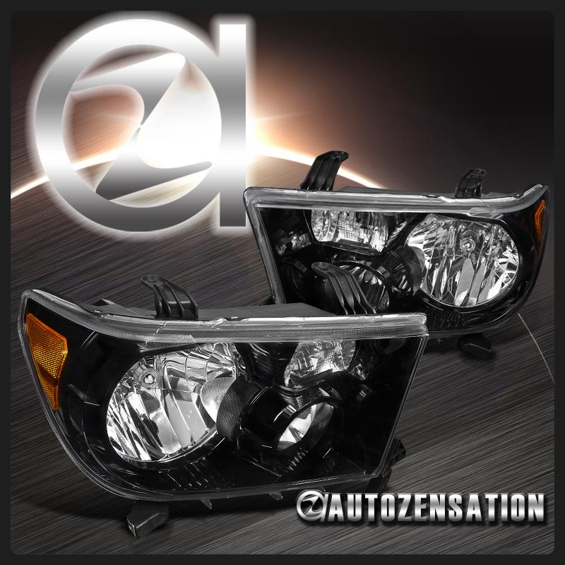 07-12 toyota tundra depo black diamond headlights left+right