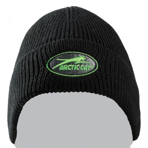 Arctic cat watchman aircat polyester acrylic knit beanie - black - 5273-084