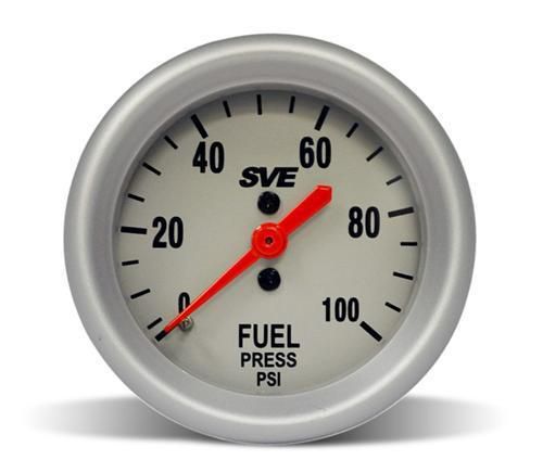 Sve mechanical fuel pressure gauge 2 1/16&#034; free shipping!