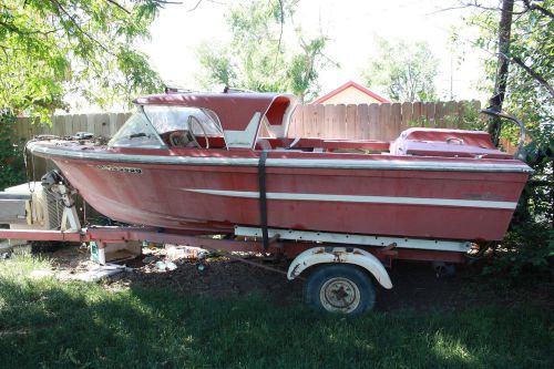 1964 16&#039; hydroswift boat.  eaton outdrive.